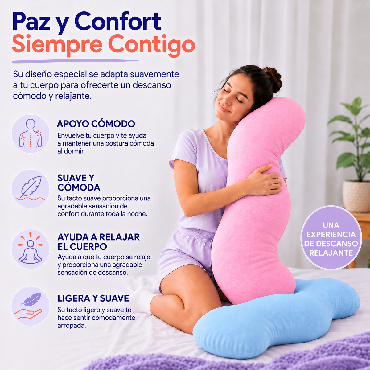 Cosyo™ Almohada Corporal Ergonómica
