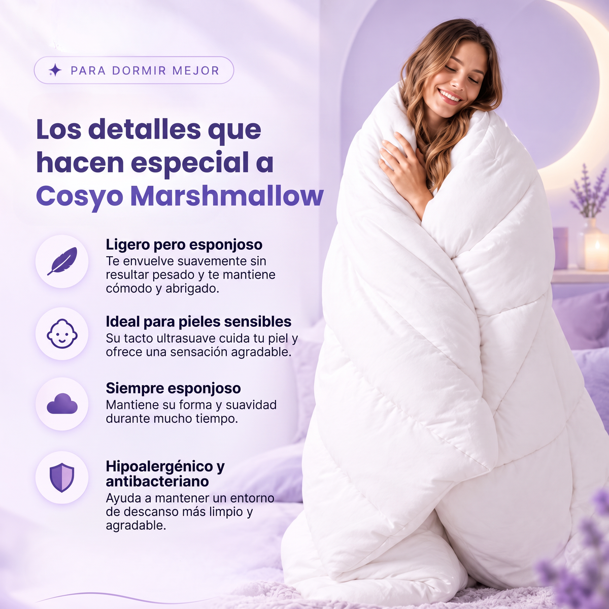 Cosyo™ Edredón Marshmallow