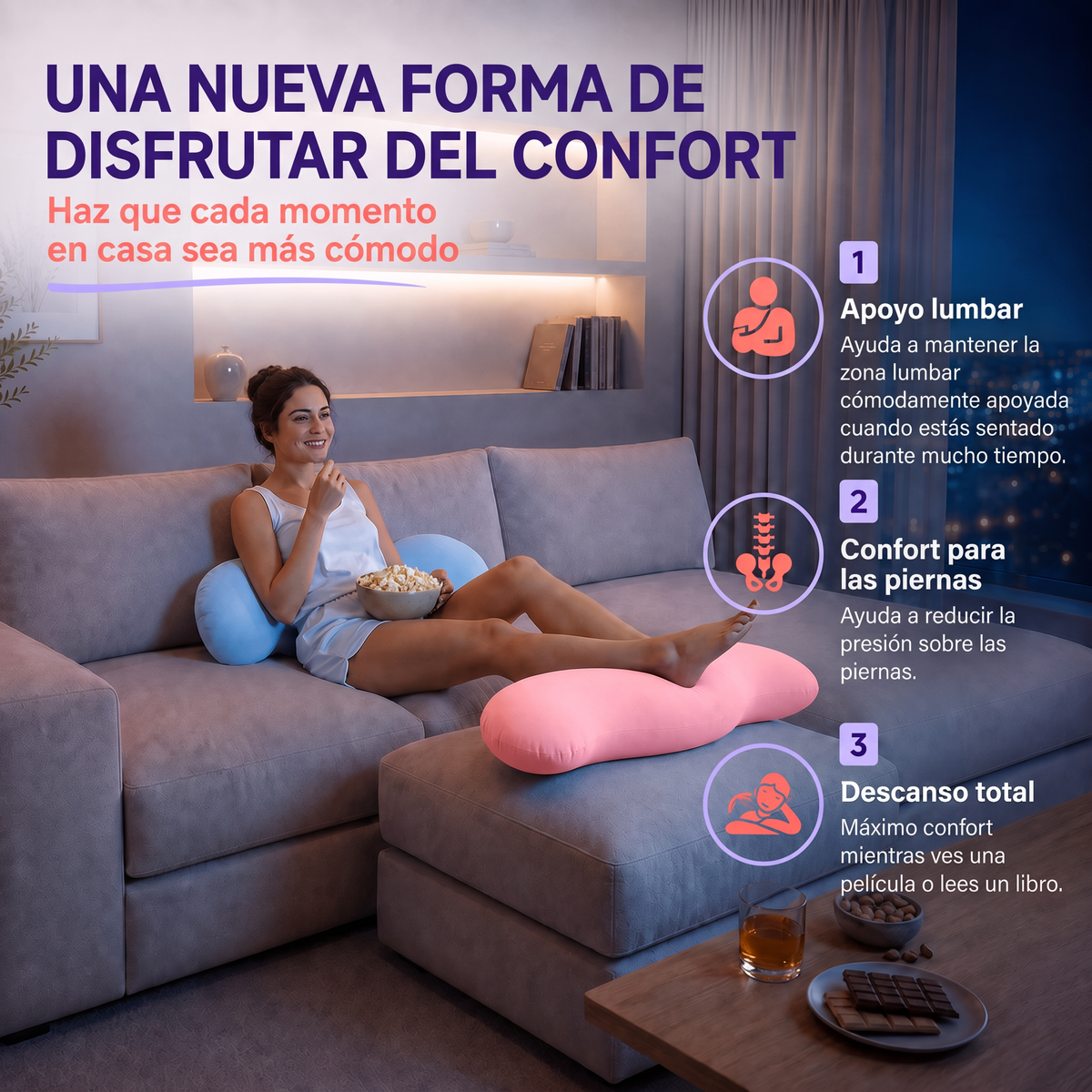 Cosyo™ Almohada Corporal Ergonómica